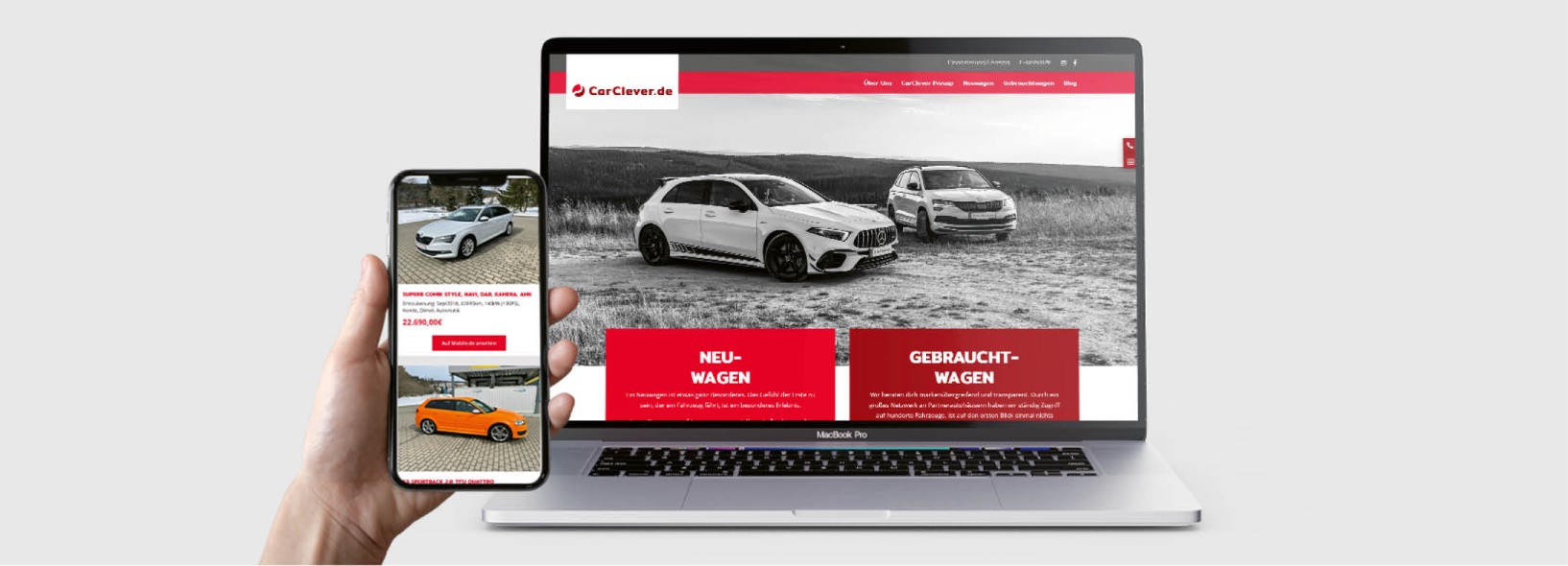 carclever-website-mockup